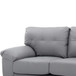 Stylish Loveseat With Padded Arms