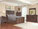 Aspen Village Storage Bedroom Set (Toasted Brown Mahogany) by Avalon