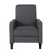 Elegant Push Back Chair For Home