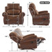 Wide Standard Manual Glider Recliner