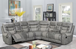 Phoenix II Reclining Sectional in Air Leather S1988 Phoenix II by New Era Innovations