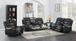 Phoenix II Black Reclining Living Room Set S1988 by New Era Innovations