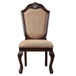 Chateau De Ville - Side Chair Set of 2) - Fabric & Espresso