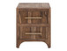 Praga - 2-Drawer Nightstand - Almond / Barrel Brown