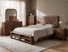 Praga - Mirror - Almond / Barrel Brown