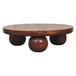 Central Ball Table - Chestnut