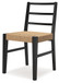 Isanti - Light Brown / Black - Dining Room Side Chair (Set of 2)