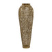 40" Fauna Metal Bouquet Floor Vase - Gold