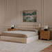 Sebastion - King Storage Bed - Cream