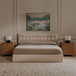 Sebastion - King Storage Bed - Cream