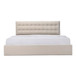 Sebastion - Queen Storage Bed - Cream