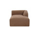 Isla - Right Arm Facing Chaise - Light Brown
