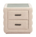 Soffice - Nightstand - Beige
