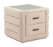 Soffice - Nightstand - Beige