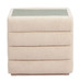 Soffice - Nightstand - Beige