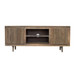 TV Cabinet With Recycle Wood 2 Door - Brown
