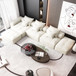 Modern Oversized Diy Combination Modular Sectional Sofa With Pillows