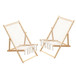 Bamboo Weaving Chair Set With Handwoven Rope For Patio And Living Spaces - Natural