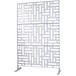 Decorative Freestanding Metal Privacy Screen For Indoor & Outdoor Use