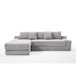 Modern L - Shaped Sectional Couch With Memory Foam
