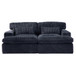 Double Chaise Lounge Chair, Oversized Upholstered Sleeper Cloud Couch