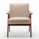Accent Chair, Classic Mid Century Modern For Extra Seating