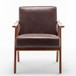 Accent Chair, Classic Mid Century Modern For Extra Seating