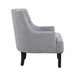 Charisma - Chenille Accent Chair - Gray