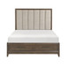 Cambridge - 4 Piece Set (Queen Bed, Nightstand, Dresser, Mirror) - Walnut