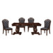 Adelina - 5 Piece Set (Table & 4 Side Chairs) - Cherry