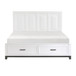 Garretson - Platform Bed With Footboard Storage