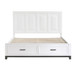 Garretson - Platform Bed With Footboard Storage