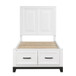 Garretson - Platform Bed With Footboard Storage