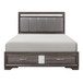Luster - Platform Bed With Footboard Storage