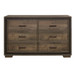 Ellendale - Dresser - Gray / Brown