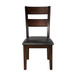 Mantello - Side Chair (Set of 2) - Dark Brown