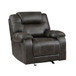 Gainesville - Glider Reclining Chair - Chocolate