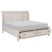 Bethel - Platform Bed With Footboard Storage