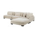 Traverse - Sectional With Ottoman