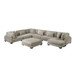 Traverse - Sectional With Ottoman