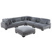 Traverse - Sectional With Ottoman
