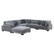 Traverse - Sectional With Ottoman