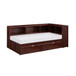 Rowe - Bookcase Corner Bed