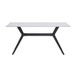 Brixley - 5 Piece Set (Table & 4 Side Chairs) - Dark Gray / White