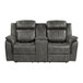 Centeroak - Double Reclining Loveseat With Center Console