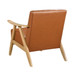 Damala - Accent Chair Light Brown Base