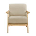 Damala - Accent Chair Light Brown Base