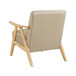Damala - Accent Chair Light Brown Base