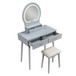 Camilla - Vanity Dresser With Mirror And Stool