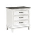Chesterton - Nightstand - White / Brown